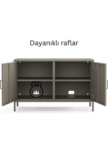 Tv Ünitesi, Tv Dolabı,2 Kapaklı Dolap 100,50 x 40 x 64,50 cm