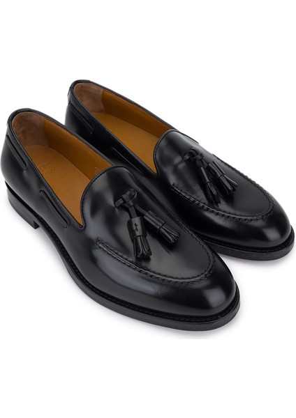 Kadın Hakiki Deri Siyah Loafer Ayakkabı 668 D204 Bn Ayk SK25-26 Nero fiyatları