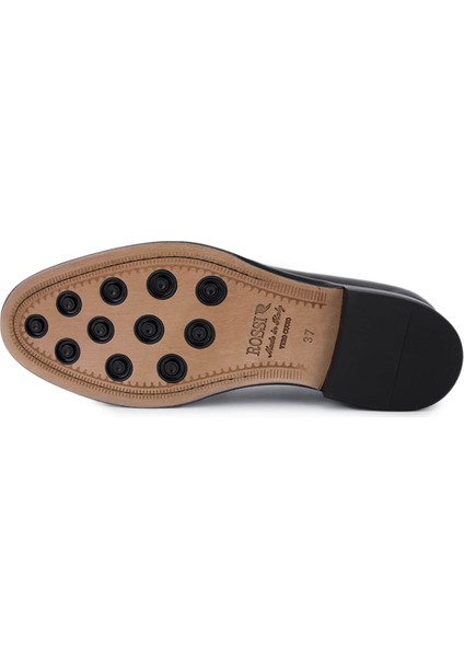 Kadın Hakiki Deri Siyah Loafer Ayakkabı 668 D204 Bn Ayk SK25-26 Nero fırsatları