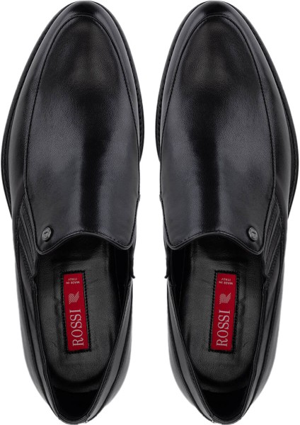 Erkek Hakiki Deri Siyah Klasik Ayakkabı 668 8288K Erk Ayk SK25-26 Nero indirimleri