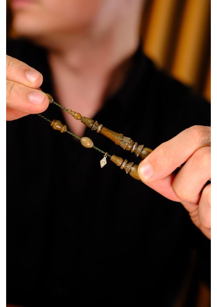 Master Bekir Deveci Oyma Imame Beyzi Model Kokulu Pelesenk Tesbih fiyatları