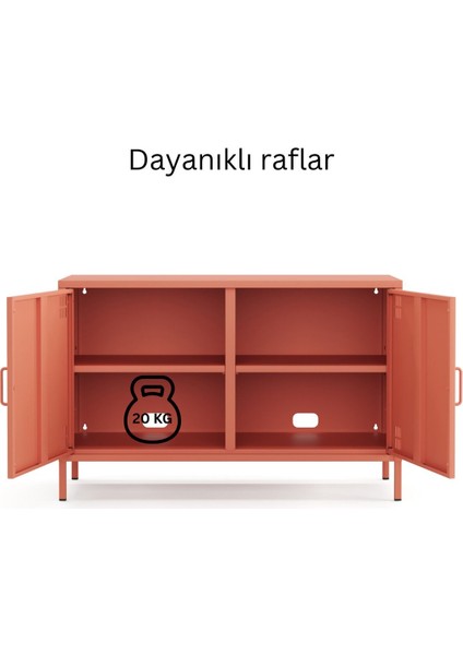 Pera Tv Ünitesi, Tv Dolabı,2 Kapaklı Dolap 100,50 x 40 x 64,50 cm - 9 Renk Seçeneği Bulunmaktadır