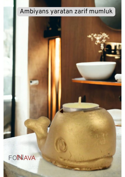 Şamdan Mumluk Tealight ve Şamdan Mum Uyumlu Model 6