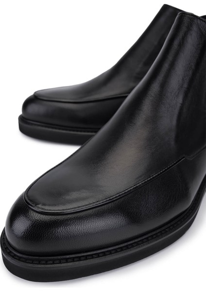 Erkek Hakiki Deri Siyah Klasik Bot 668 846PAK Erk Bot SK25-26 Nero modelleri