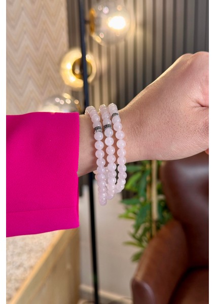 99'luk Pembe Quvars Bileklik Namaz Tesbihi (Kolye-Bileklik-Tesbih) fiyatları