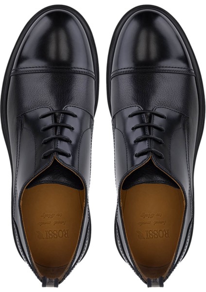 Erkek Hakiki Deri Siyah Casual Ayakkabı 668 404 Erk Ayk SK25-26 Nero indirimleri