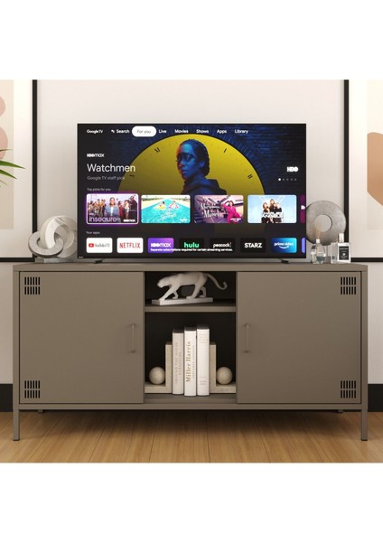 Pera Tv Ünitesi, Tv Dolabı,2 Kapaklı, Açık Raflı 130,50 x 40 x 64,50 cm fiyatları