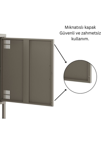 Pera Tv Ünitesi, Tv Dolabı,2 Kapaklı, Açık Raflı 130,50 x 40 x 64,50 cm