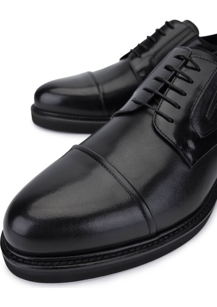 Erkek Hakiki Deri Siyah Klasik Ayakkabı 668 836 Erk Ayk SK25-26 Nero modelleri