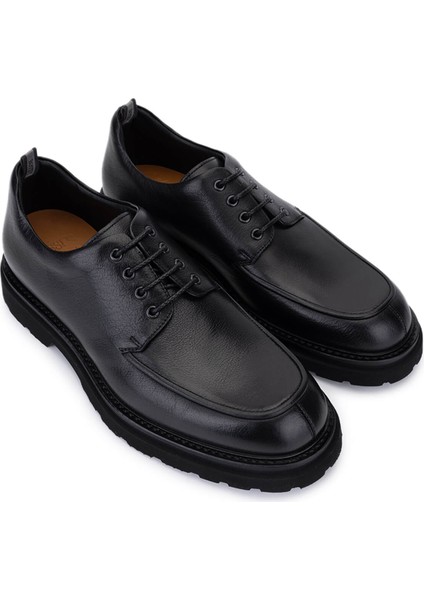 Erkek Hakiki Deri Siyah Casual Ayakkabı 668 1203 Erk Ayk SK25-26 Nero fiyatları