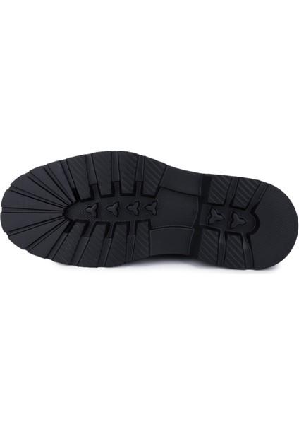 Erkek Hakiki Deri Siyah Casual Ayakkabı 668 1203 Erk Ayk SK25-26 Nero fırsatları