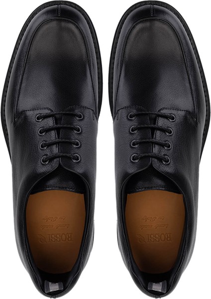 Erkek Hakiki Deri Siyah Casual Ayakkabı 668 1203 Erk Ayk SK25-26 Nero indirimleri