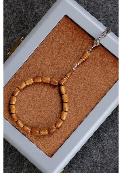 Şükrü Baba Efe Serisi Kuka Maskot Gümüş Tasarım Tesbih