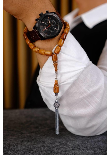 Şükrü Baba Efe Serisi Kuka Maskot Gümüş Tasarım Tesbih fırsatları