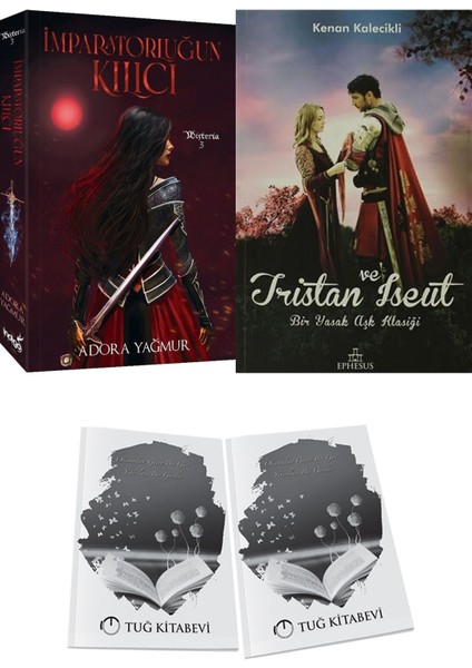 Tristan ve Iseut ve Imparatorluğun Kılıcı Adora Yağmur 2li Set + Hediyeli