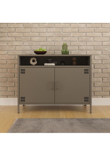 Pera Tv Ünitesi, Tv Dolabı,2 Kapaklı, Açık Raflı 100,50 x 40 x 79,50 cm fiyatları