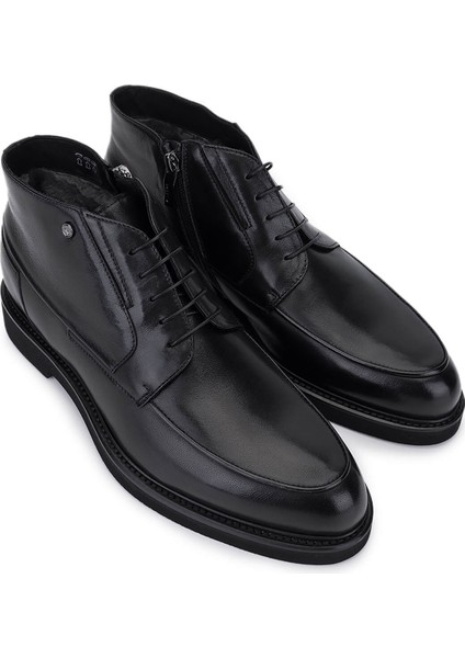 Erkek Hakiki Deri Siyah Klasik Bot 668 844PAK Erk Bot SK25-26 Nero fiyatları