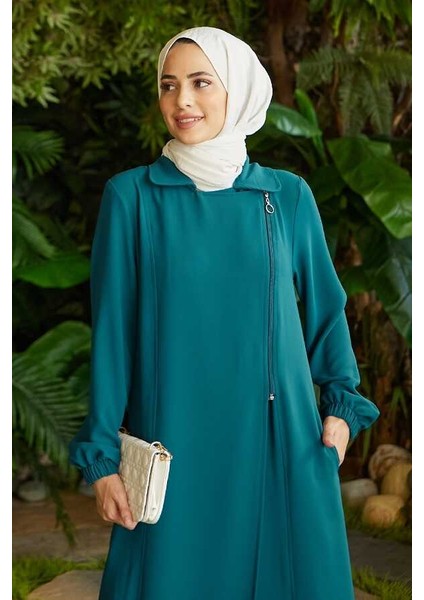 6541-KREP Yan Fermuarlı Ferace Petrol fiyatları