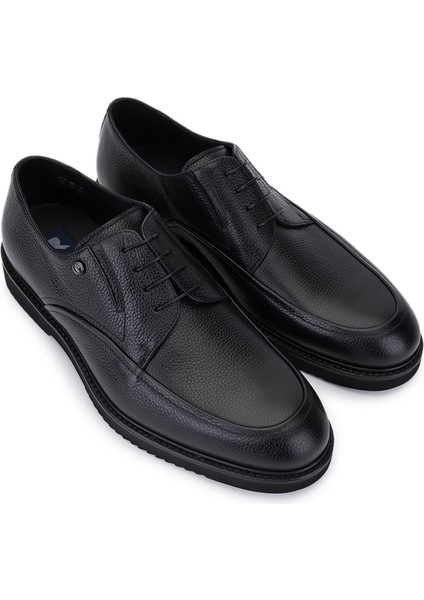 Erkek Hakiki Deri Siyah Casual Ayakkabı 668 1612 Erk Ayk SK25-26 Nero fiyatları