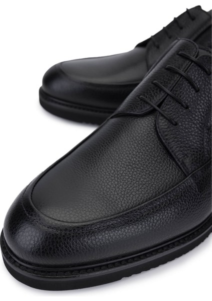 Erkek Hakiki Deri Siyah Casual Ayakkabı 668 1612 Erk Ayk SK25-26 Nero modelleri