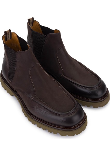 Erkek Hakiki Deri Kahverengi Casual Bot 668 881P Erk Bot SK25-26 T.moro fiyatları