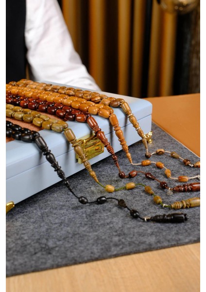 Üstad Yusuf Cevher Master 5'li Set Işlemeli Imame Ağaç Serisi fırsatları