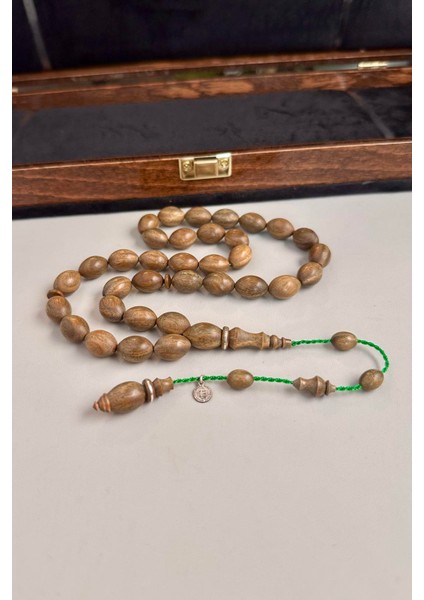 Üst Düzey Çekim Beyzi Model Şükrü Baba Premium Serisi Pelesenk Ağacı Tesbih