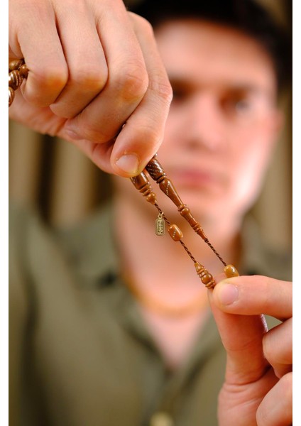 El Işçiliği Gümüş Çakım Şık ve Zarif Tasarım Kuka Tesbih modelleri