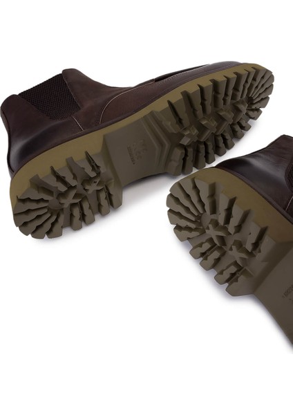 Erkek Hakiki Deri Kahverengi Casual Bot 668 881P Erk Bot SK25-26 T.moro fırsatları