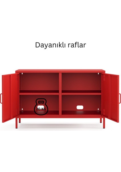 Pera Tv Ünitesi, Tv Dolabı,2 Kapaklı Dolap 100,50 x 40 x 64,50 cm - 9 Renk Seçeneği Bulunmaktadır