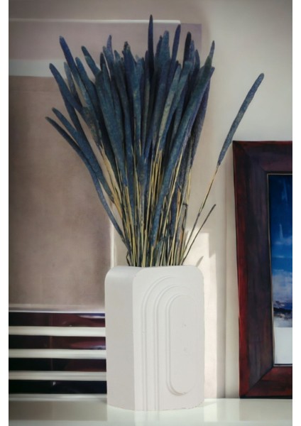 Dekoratif Vazo El Yapımı Beyaz Renk Model 18 modelleri