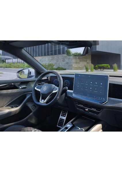 Volkswagen Passat Variant 12.9 Inç Multimedya ve 10.25 Inç Dijital Gösterge Ekran Koruyucu 2'li Set modelleri