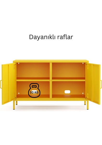 Pera Tv Ünitesi, Tv Dolabı,2 Kapaklı Dolap 100,50 x 40 x 64,50 cm - 9 Renk Seçeneği Bulunmaktadır