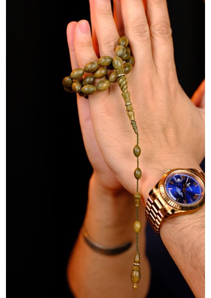 Master Mücahit Şener Otantik Oyma Serisi Beyzi Kesim Pelesenk Tesbih fırsatları