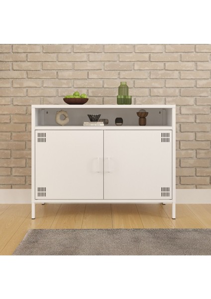 Pera Tv Ünitesi, Tv Dolabı,2 Kapaklı, Açık Raflı 100,50 x 40 x 79,50 cm fiyatları