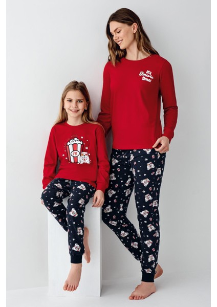 Aile Sinema Keyfi Pijama Kombin, Kadın Erkek ve Çocuk Pijamalar Ayrı Ayrı Fiyatlandırılır