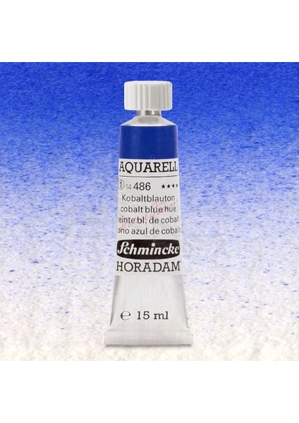 Horadam Aquarell Tube 15ML Seri 1 Cobalt Blue Tone 486