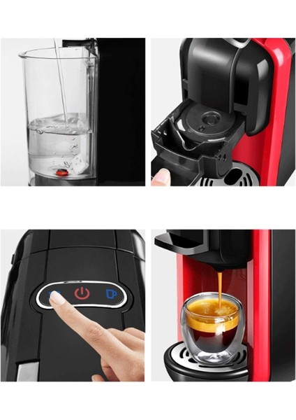 AC-514K Multi Kapsül Espresso Kahve Makinesi Çok Özellikli Kapsül Uyumlu Italyan Cappuccino Makinesi fiyatları