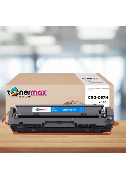 Canon CRG-067H Muadil Toner Mavi / LBP-631CW - LBP-633CDW - MF-651CW - MF-655CDW - MF-655CX - MF-657CDW