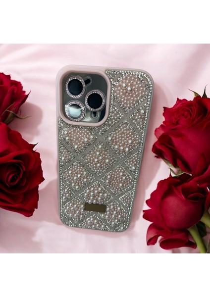 Iphone 16 Pro Max Lens Hediyeli Lüx Kristaller Taşlı Içi Kadife Kaliteli Telefon Kılıfı fiyatları
