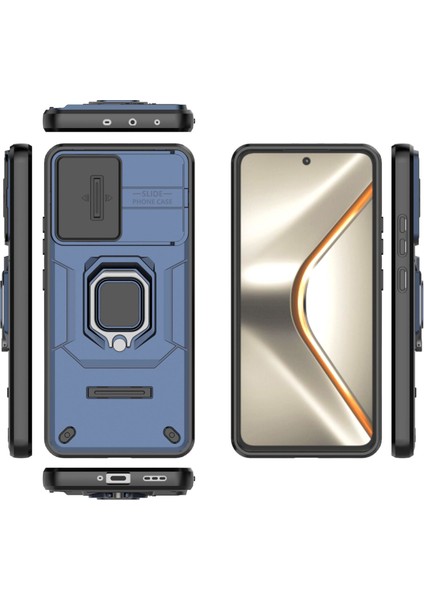 Oppo K12S Telefon Kılıfı, Kayar Kamera Kapağı, Döndürülebilir Halka Destekli Askeri Sınıf Darbeye Dayanıklı Koruyucu Kılıf Oppo K12S (Yurt Dışından) fırsatları