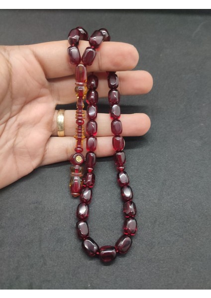 Isa Balkaya Usta Eseri Şenalp Model Faseta Kesim Eski Usul Havşalı Ateş-I Kehribar Sertifikalı 8298 fırsatları