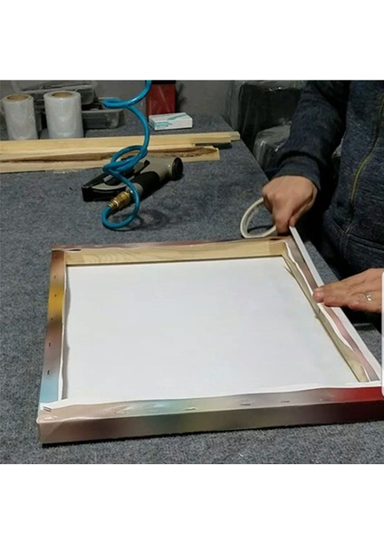 Pembe-Gri Altın Detaylı Çiçek Yatay Kanvas Tablo, Şık ve Modern Dekorasyon Için Ideal indirimleri