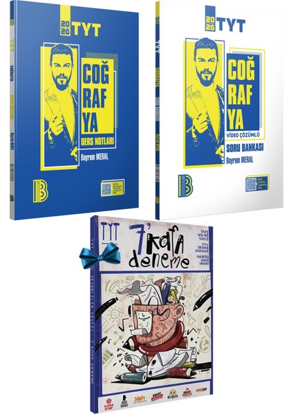 2026 Tyt Coğrafya Konu Anlatımı Video Destekli Ders Notları-Video Çözümlü Soru Bankası(Bayram Meral)