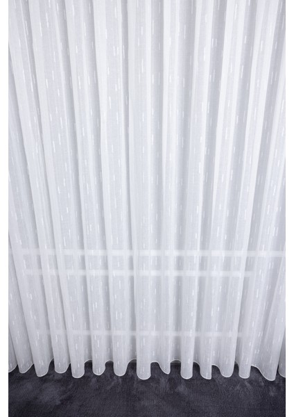 Keten Moroccan Ekru 1/2.5 Normal Pileli Ütü İstemez Kırışmaz Yeni Sezon Salon Oda Tül Perdesi fırsatları