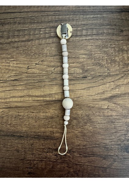 Doğal Ahşap Emzik Zinciri Emzik Askısı Ahşap Emzik Zinciri Emzik Tutucu modelleri