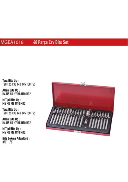 40 Parça Bits Uç Seti fiyatları