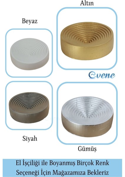 Şekerlik Altın Eskitme Renk Sunumluk Drajelik Dekoratif Tabak Model 2