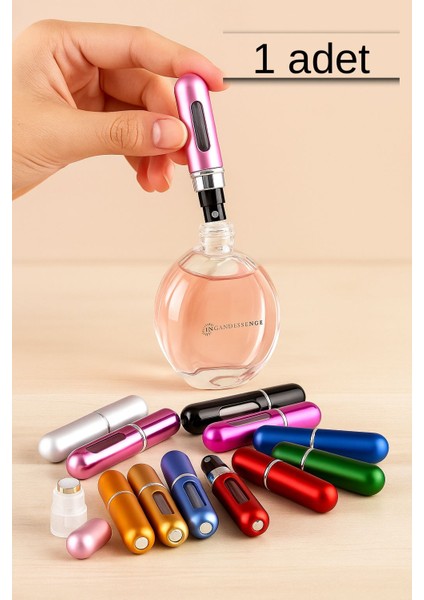 Taşınabilir Doldurulabilir Parfüm Şişesi 5 ml
