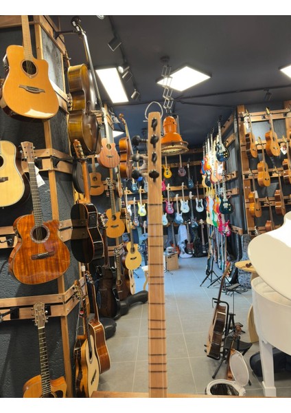 Kısa Sap Yarı Profesyonel Maun Bağlama 40 Tekne Jak Girişli modelleri
